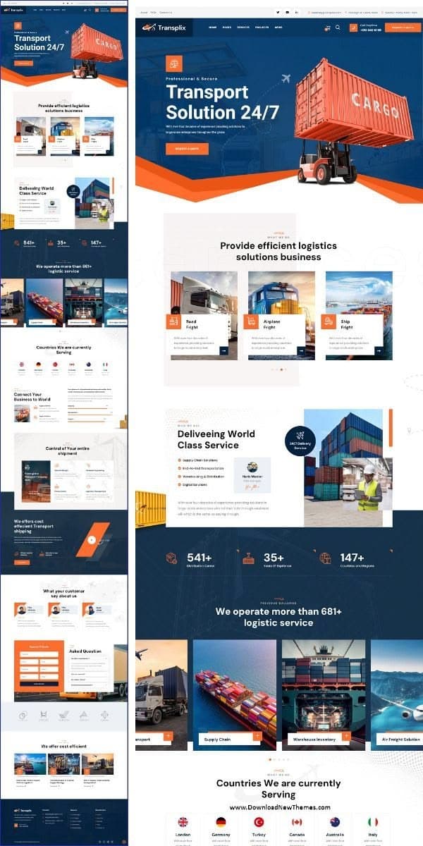 Daystar Logistics Website